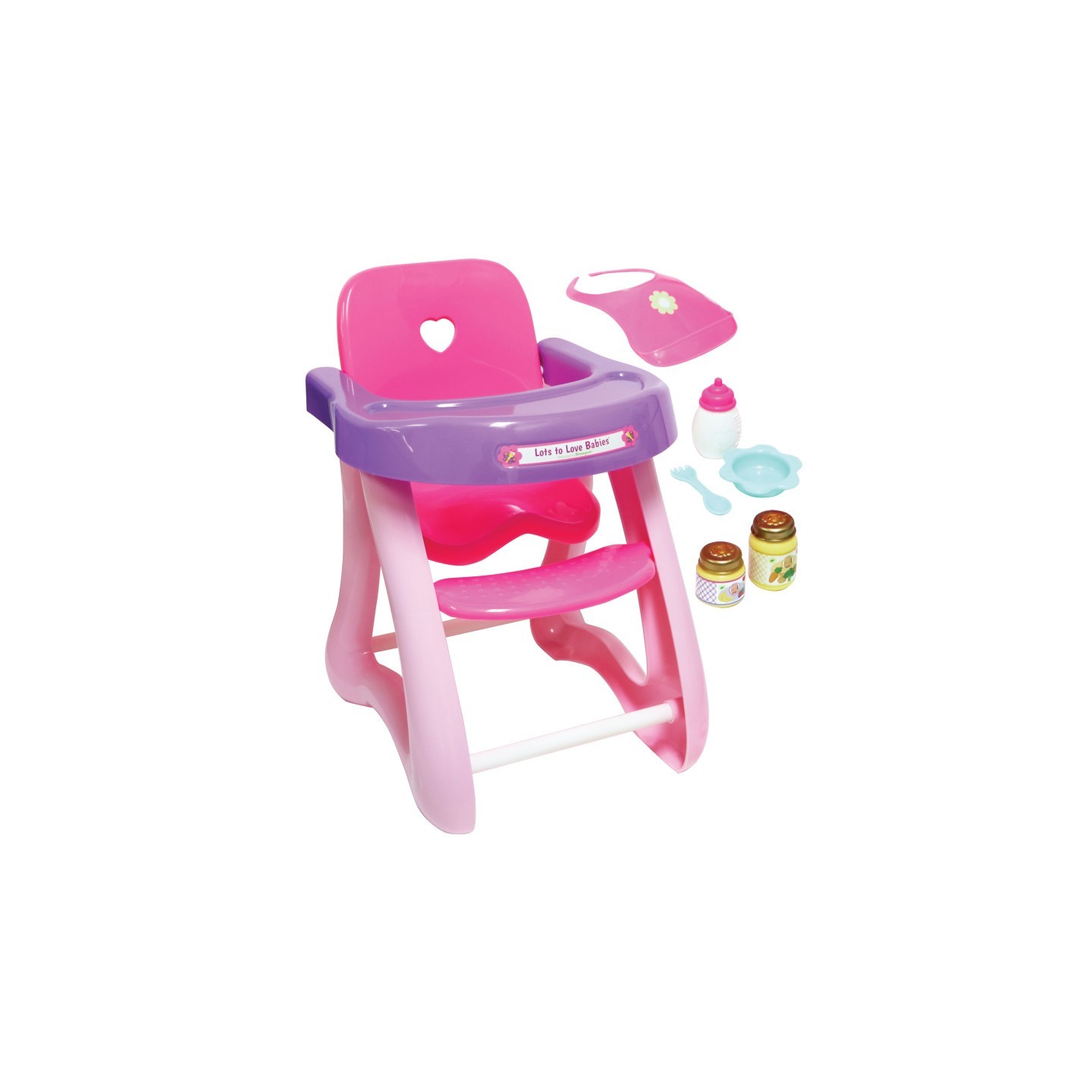 JC Toys For Keeps! High Chair & Accessory Set