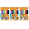 BIC® Intensity Permanent Marker, Fine Point, Assorted Colors, 8 Per Pack, 3 Packs