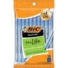 BIC® Round Stic® Xtra Life Ballpoint Pen, Medium Point (1.0mm), Blue, Pack of 10