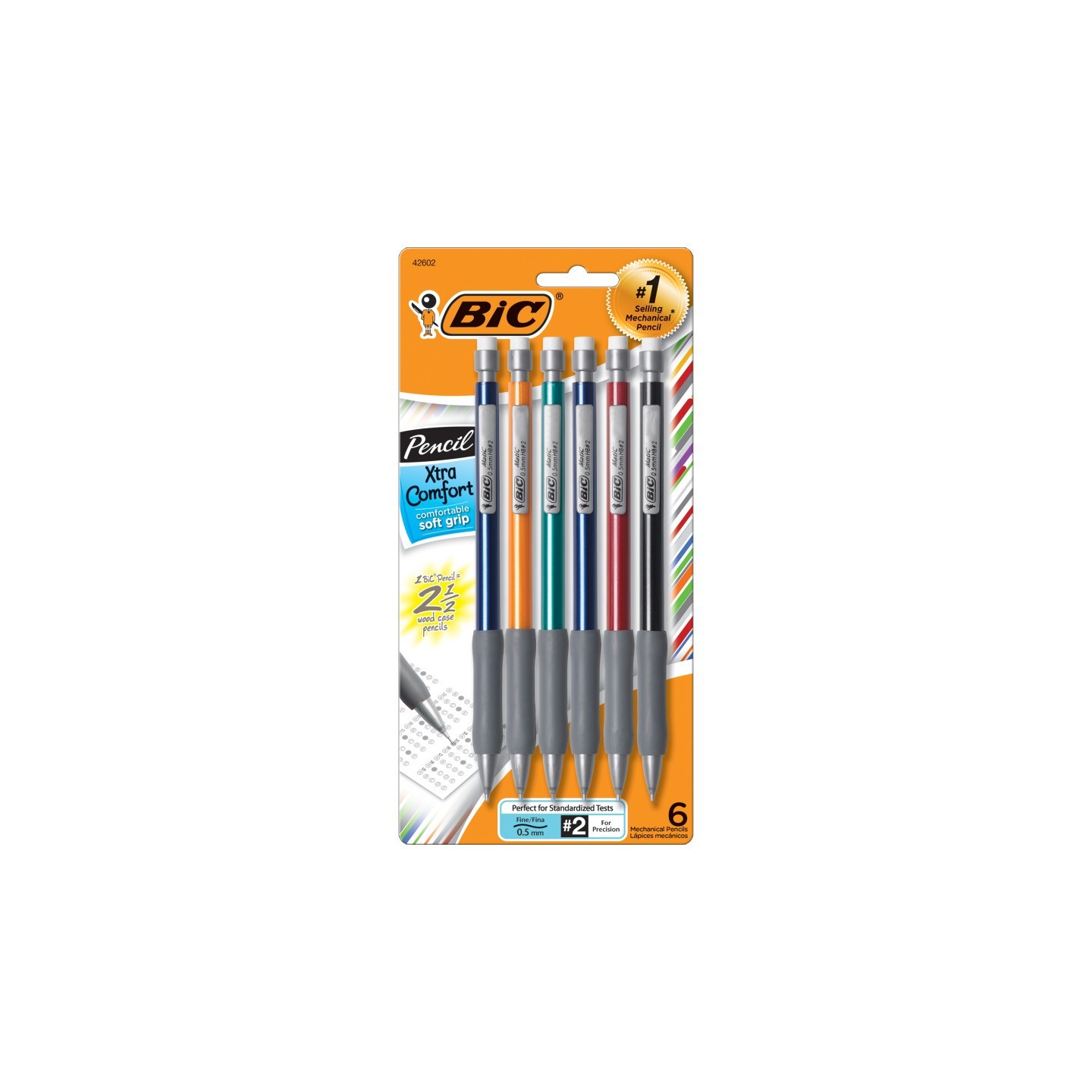 BIC® Xtra Comfort Mechanical Pencil, .5mm