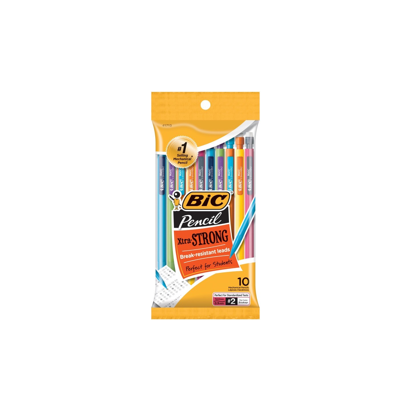 BIC® Mechanical Pencils, 0.9mm, Pack of 10