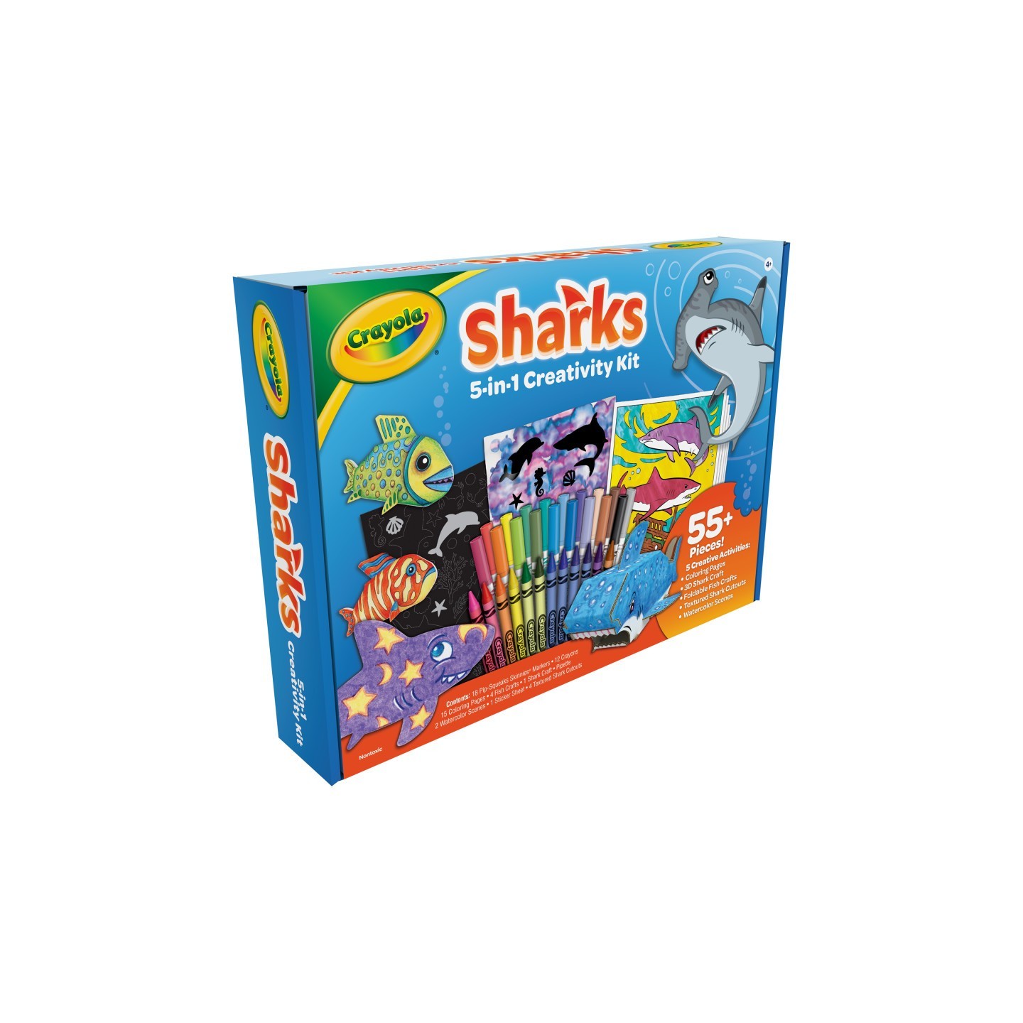 Crayola® Sharks 5-in-1 Creativity Kit
