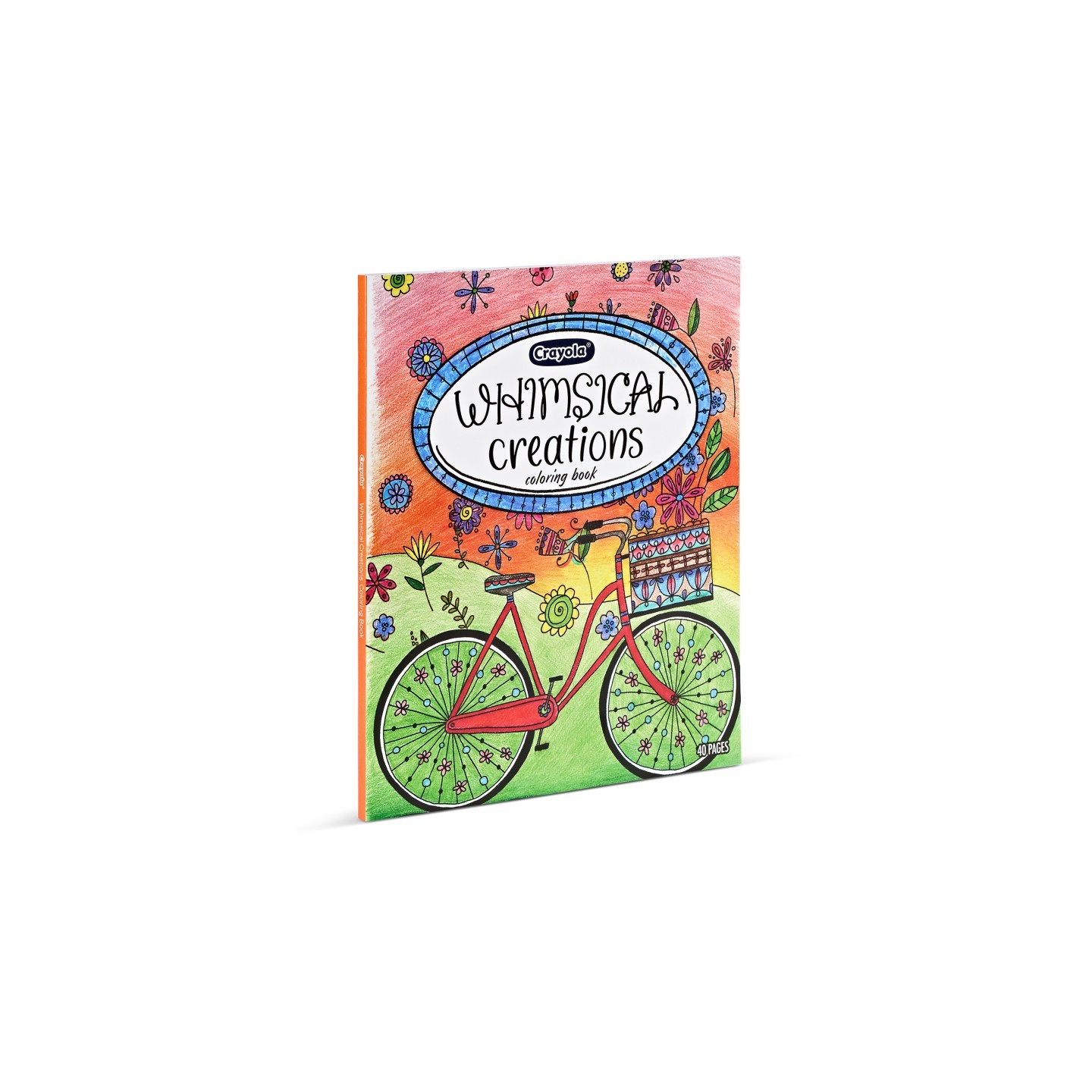 Crayola® Whimsical Creations Coloring Book for Adults, Adult Coloring Pages, 40 Pages
