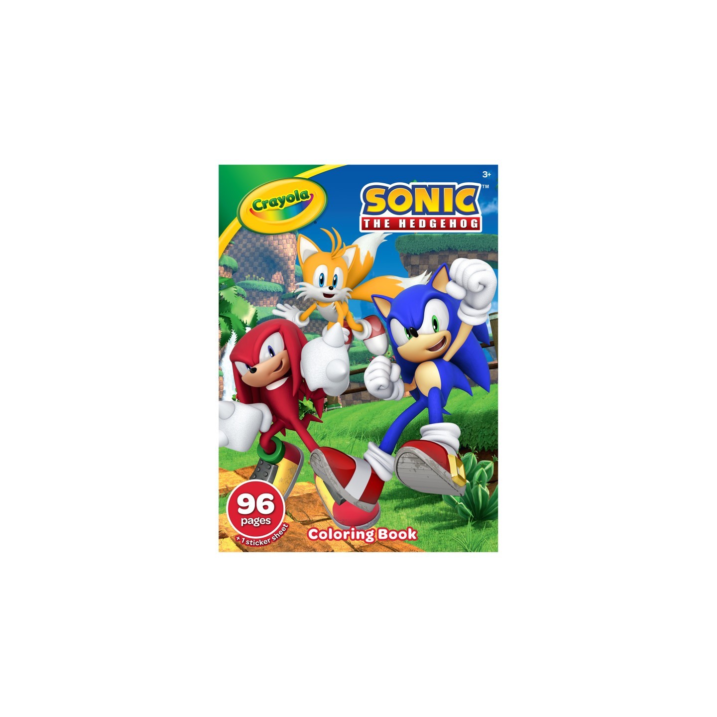 Crayola® Sonic the Hedgehog Coloring Book, 96 Coloring Pages