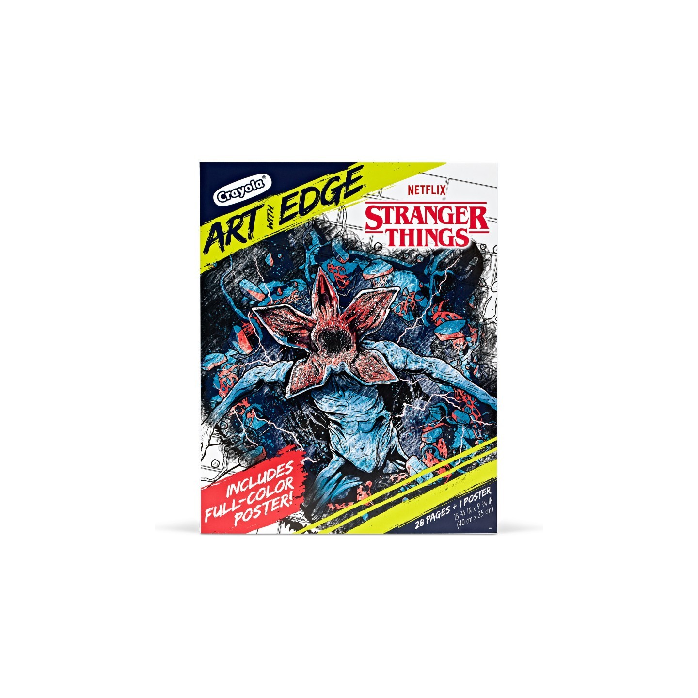 Crayola® Art with Edge Stranger Things Coloring Book, 28 Coloring Pages
