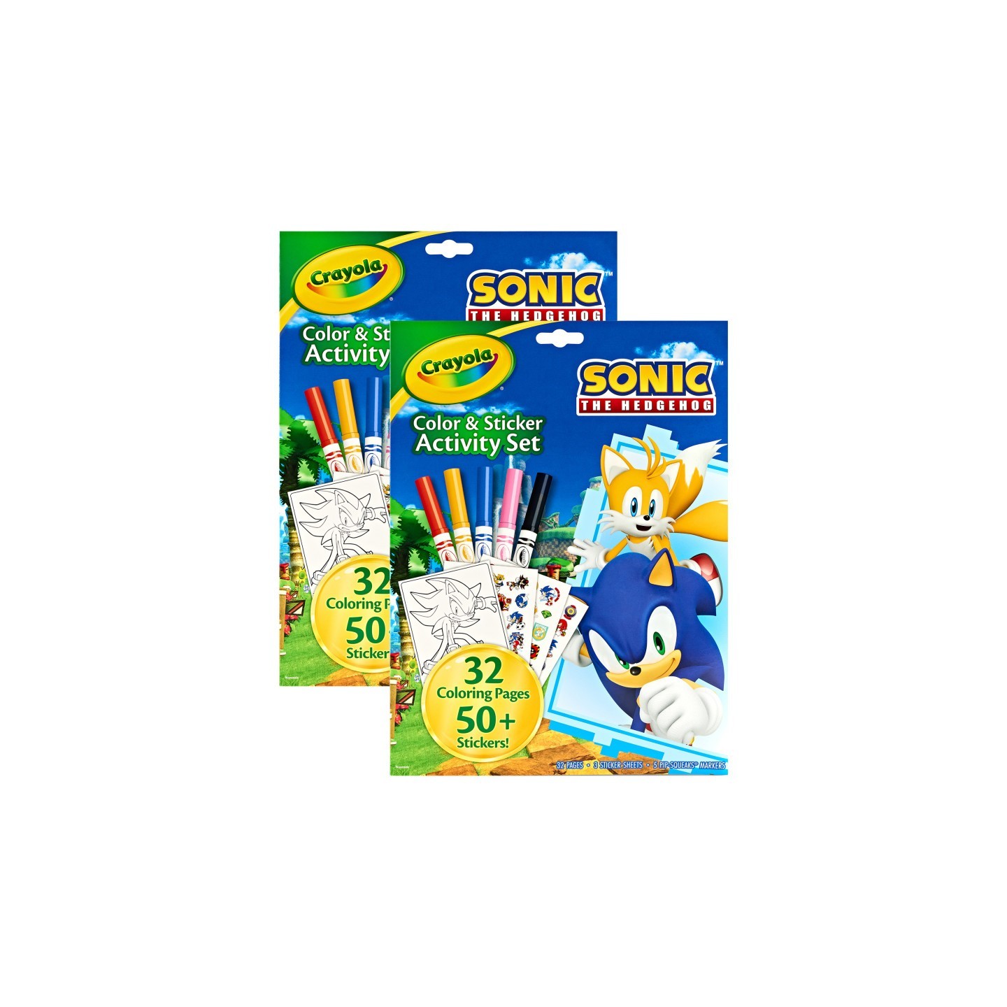Crayola® Color & Sticker Activity Set, Sonic, 2 Sets