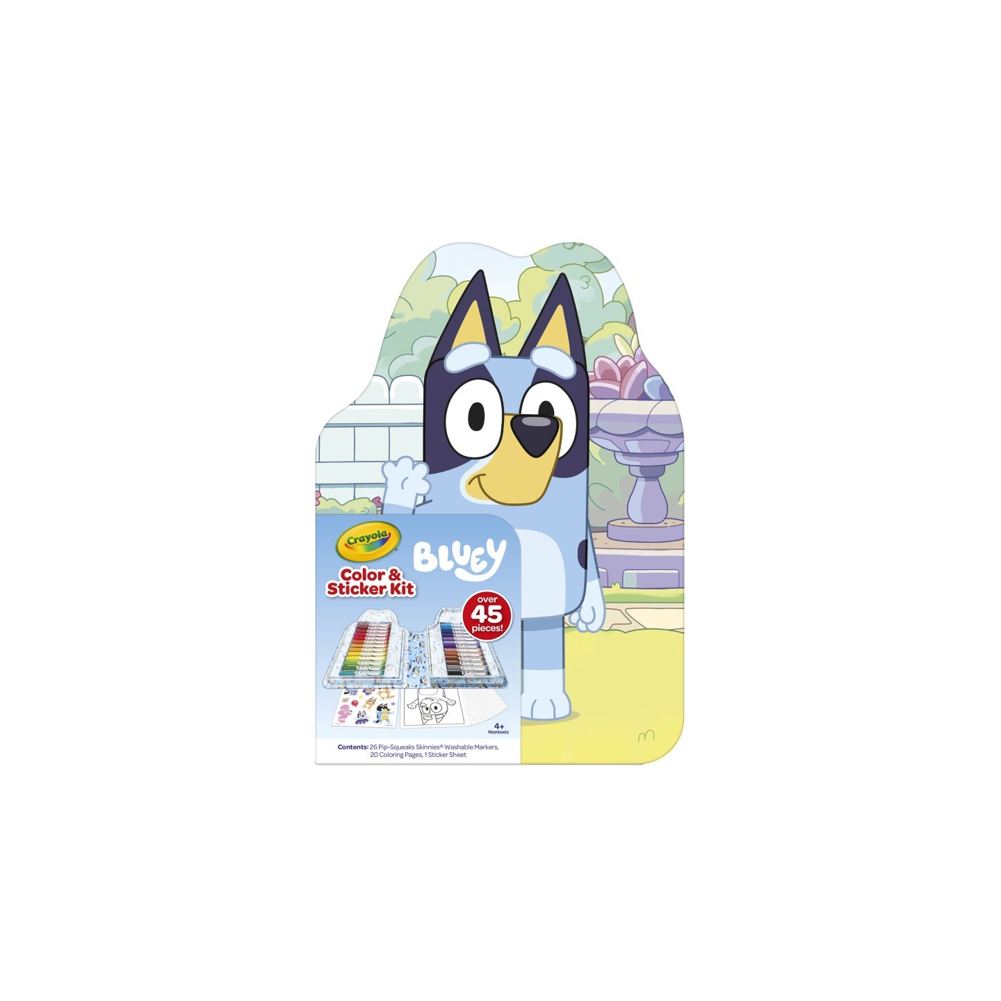 Crayola® Color & Sticker Kit, Bluey