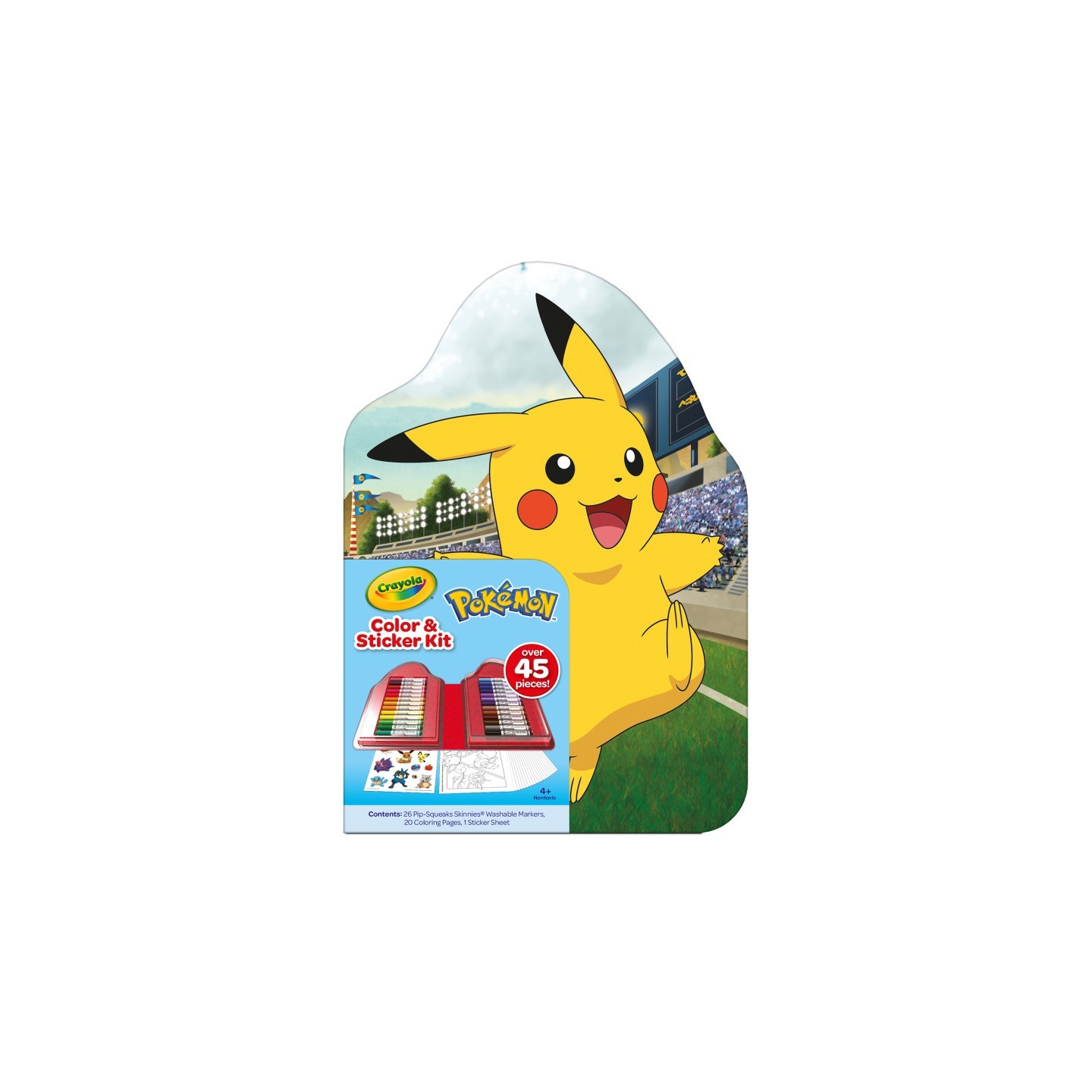 Crayola® Color & Sticker Kit, Pokemon