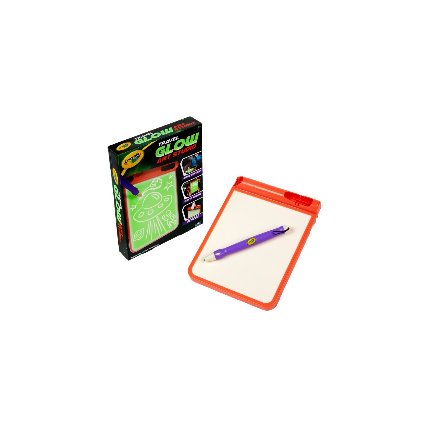 Crayola® Travel Glow Art Studio