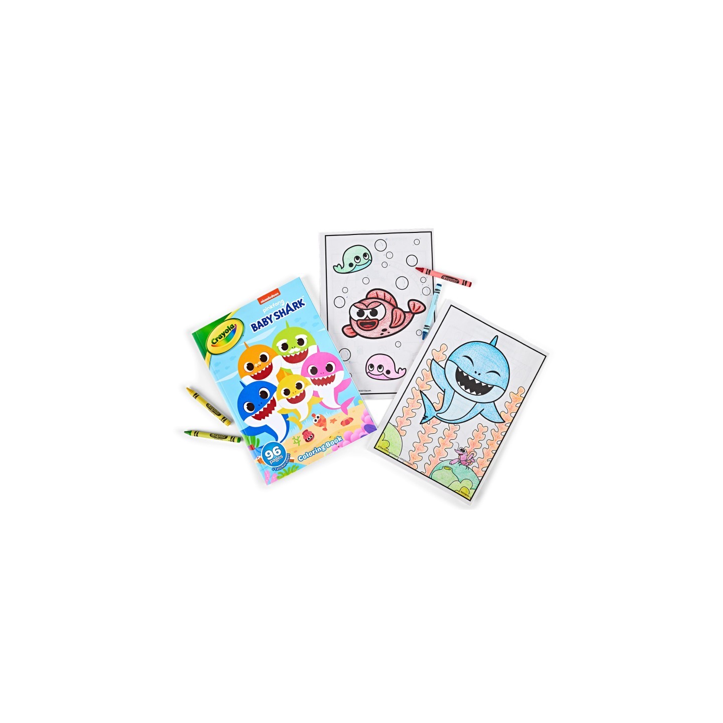 Crayola® Coloring Book, Baby Shark, 96 Pages