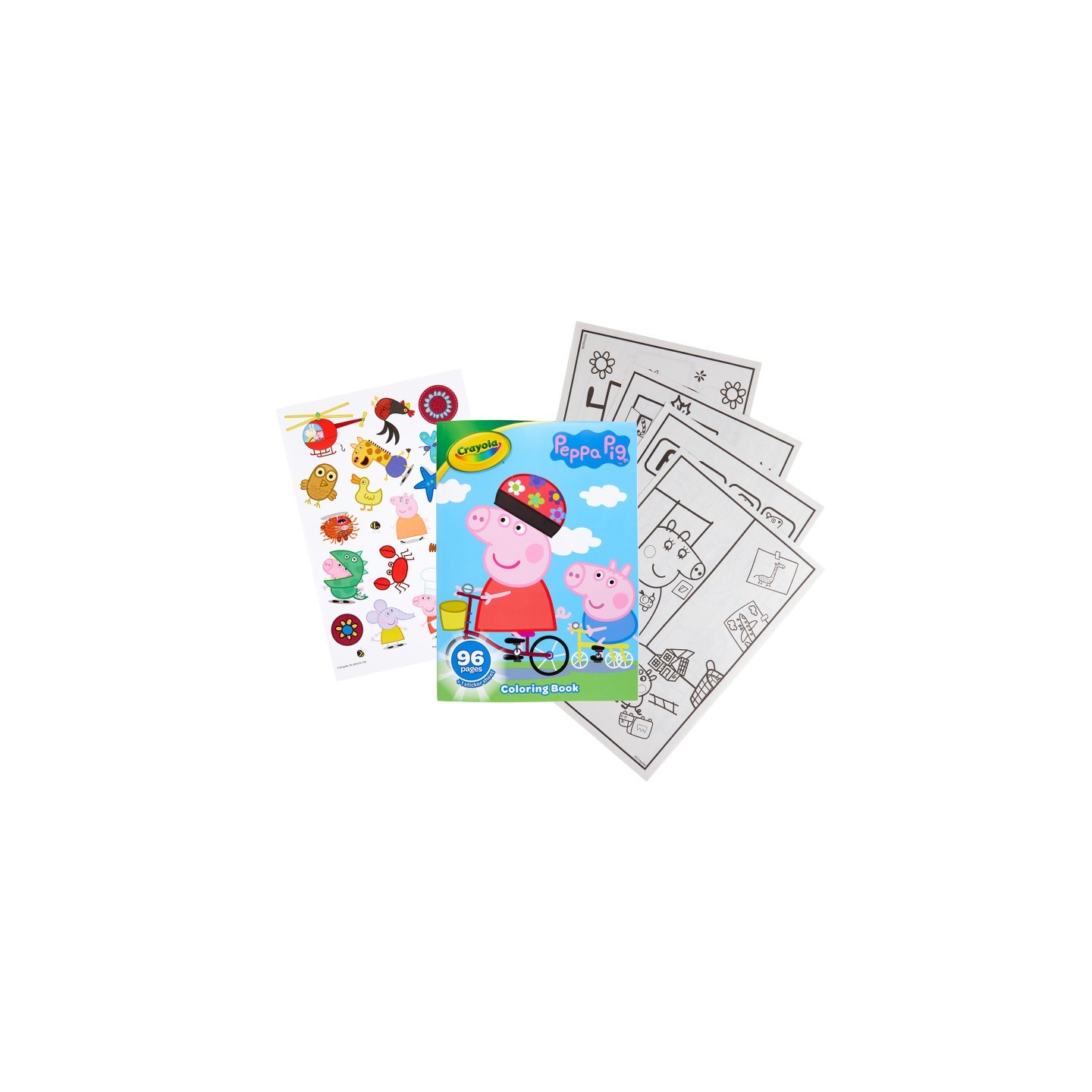 Crayola® Coloring Book, Peppa Pig, 96 Pages