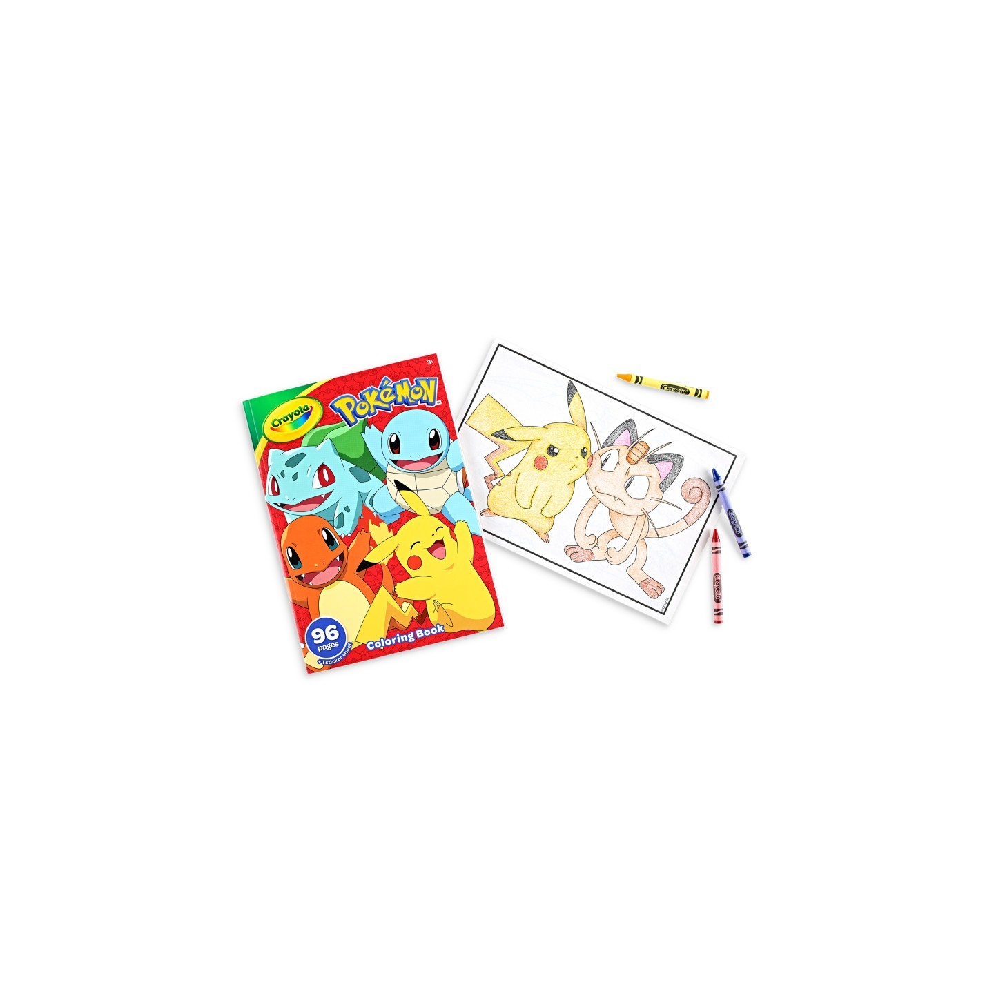 Crayola® Coloring Book, Pokemon, 96 Pages
