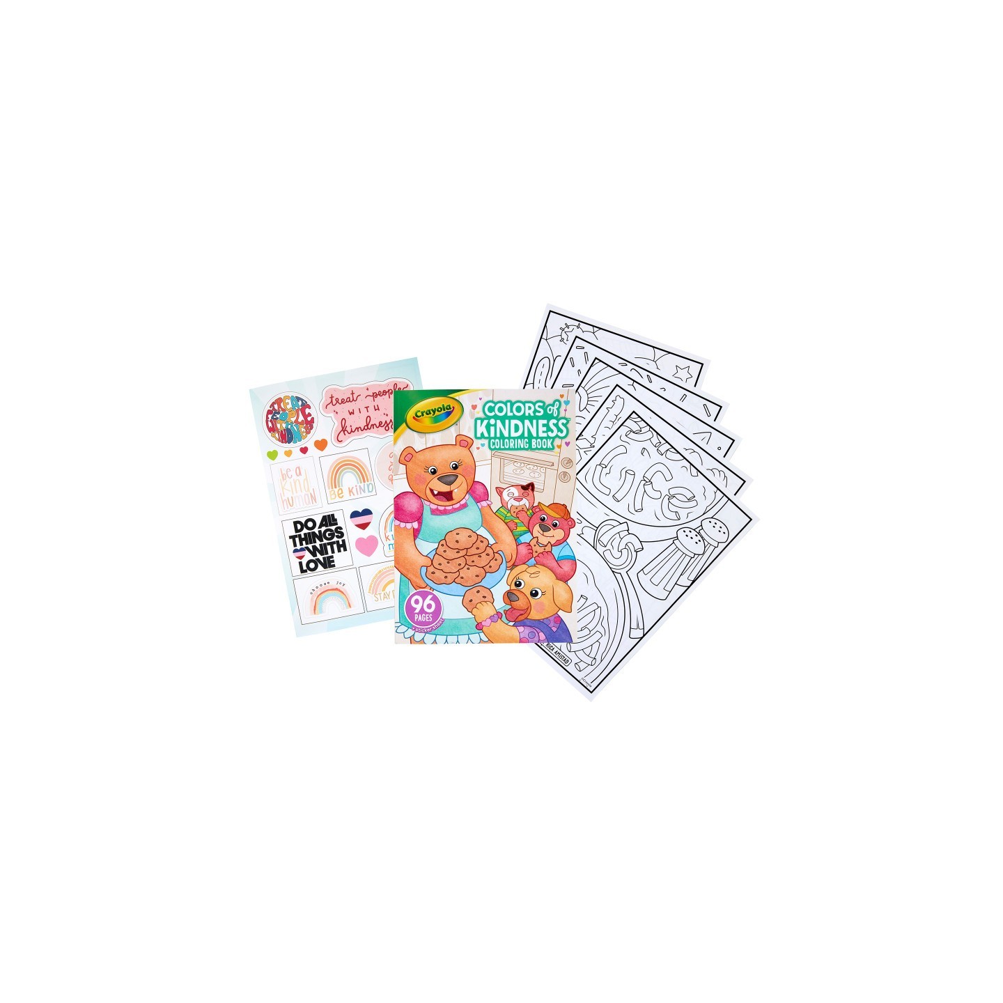 Crayola® Colors of Kindness Coloring Book, 96 Pages