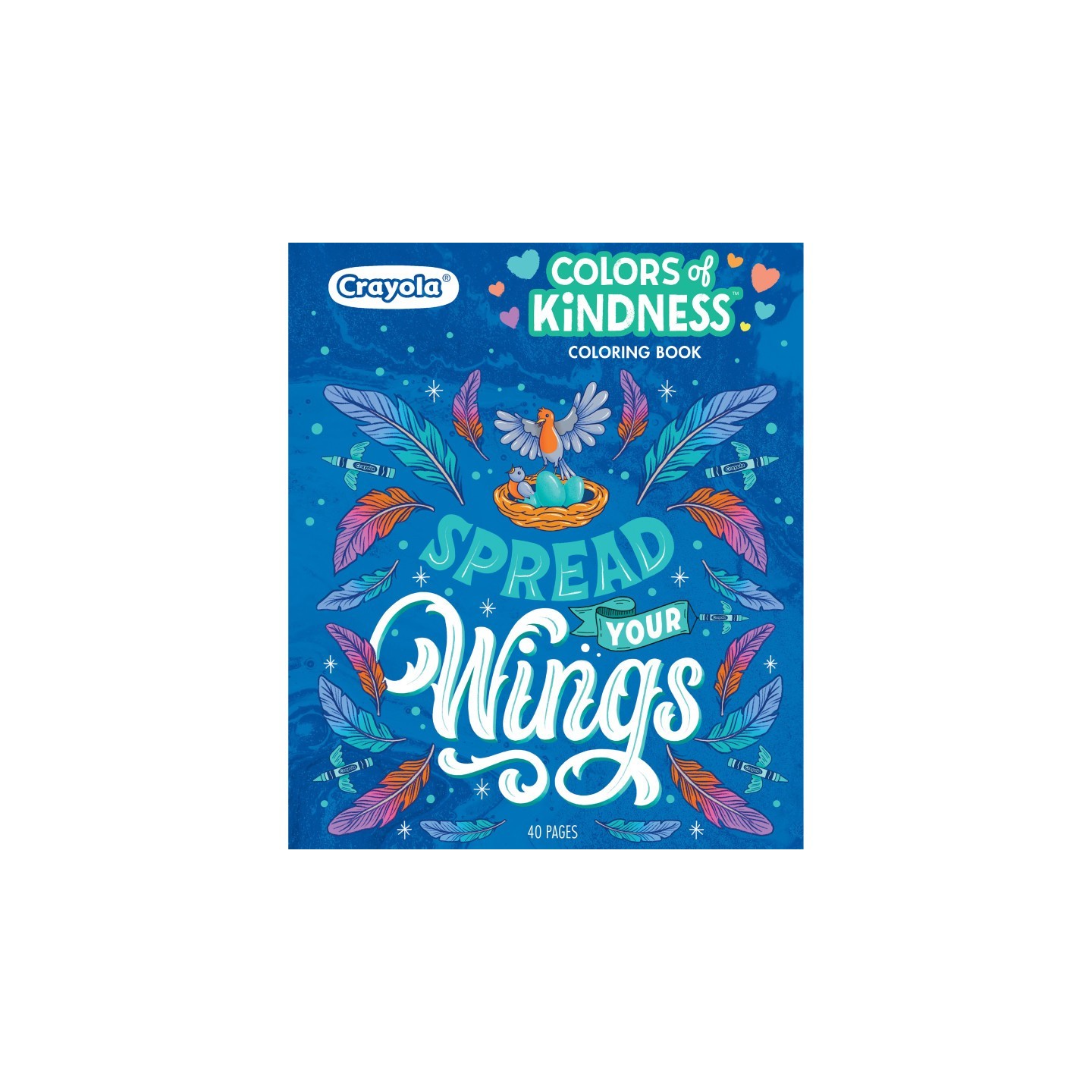Crayola® Colors of Kindness Adult Coloring Book