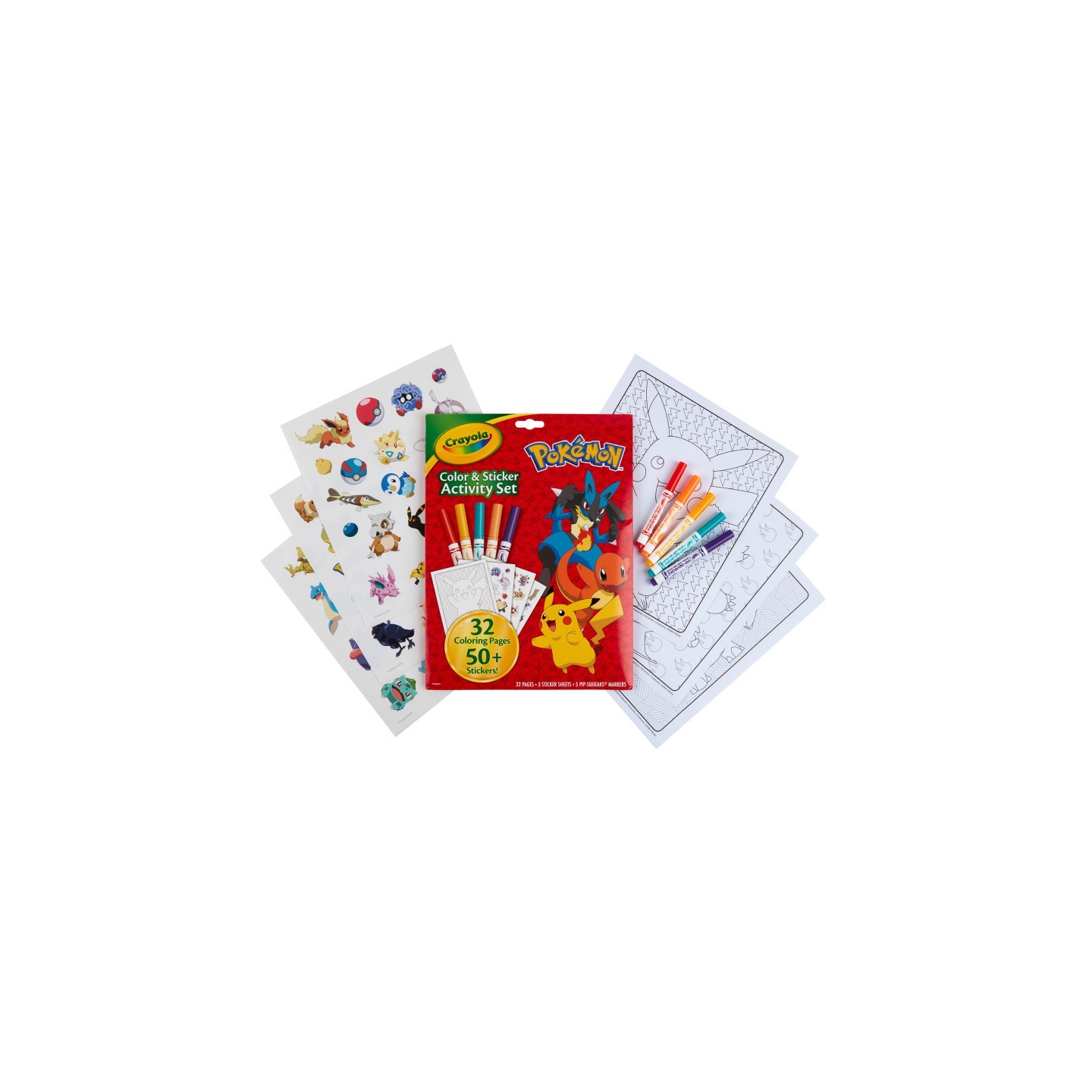 Crayola® Color & Sticker Activity Set, Pokemon