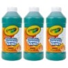 Crayola® Washable Finger Paint, Green, 16 oz, Pack of 3