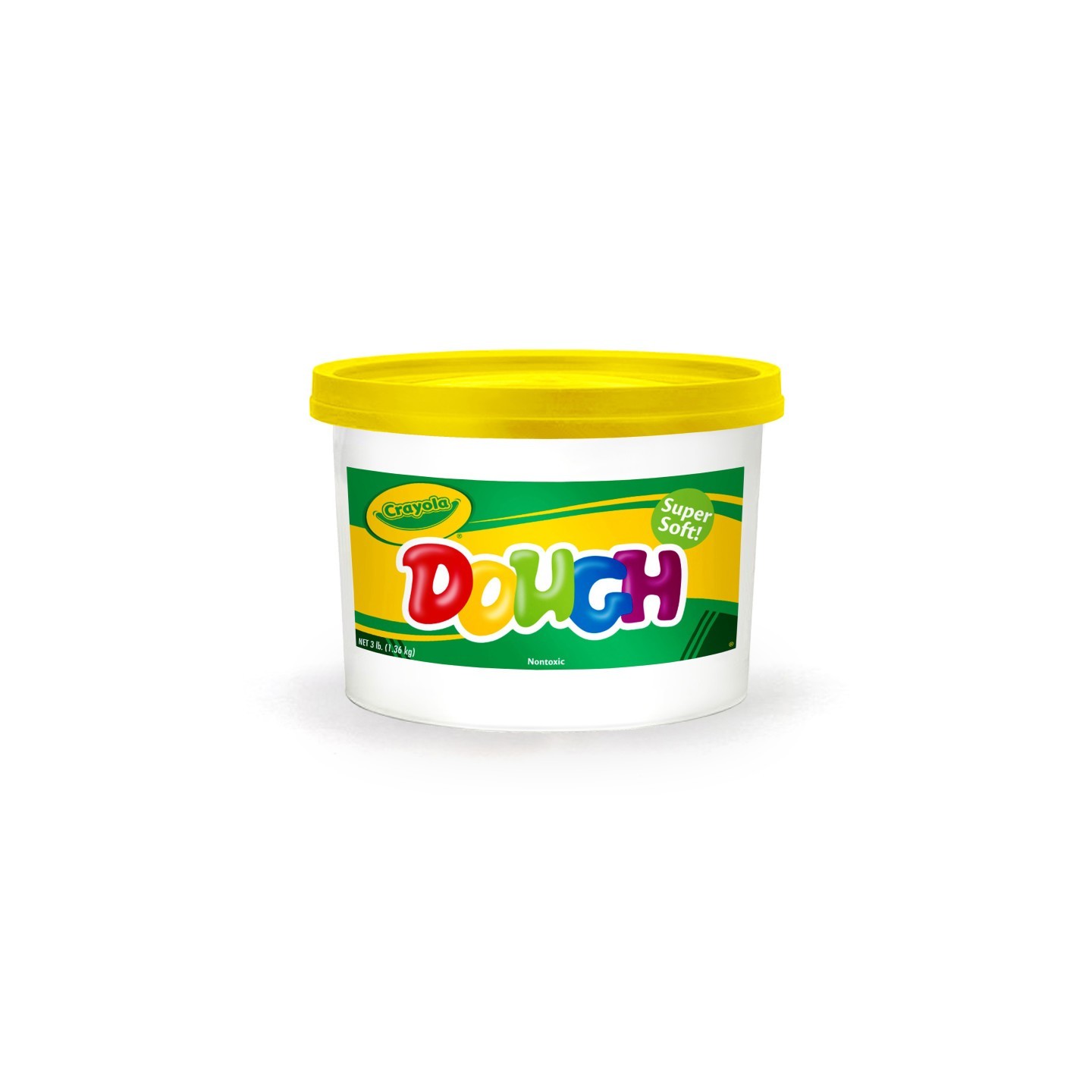 Crayola® Dough, 3lb Resealable Bucket, Yellow