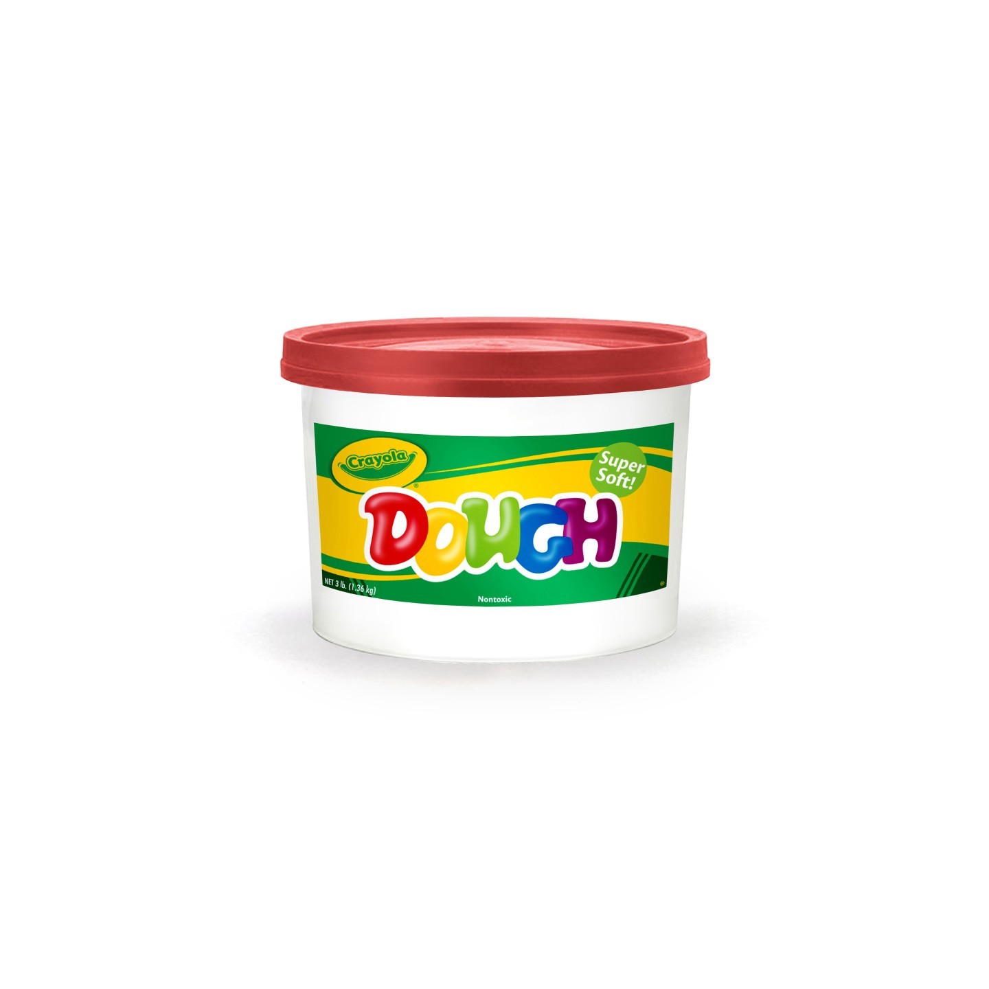 Crayola® Dough, 3lb Resealable Bucket, Red