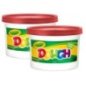 Crayola® Dough, 3lb Resealable Bucket, Red, Pack of 2