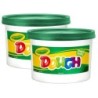 Crayola® Dough, 3lb Resealable Bucket, Green, Pack of 2