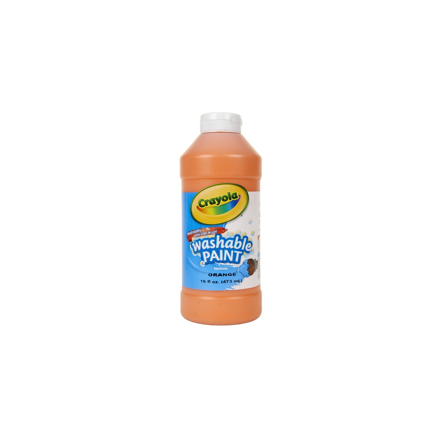 Crayola® Washable Paint, Orange, 16 oz.