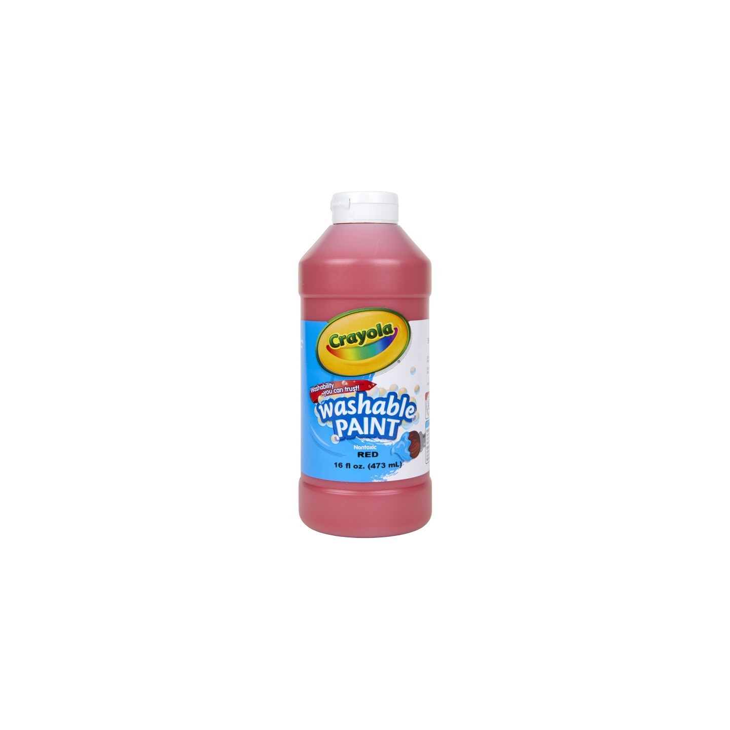 Crayola® Washable Paint, Red, 16 oz.