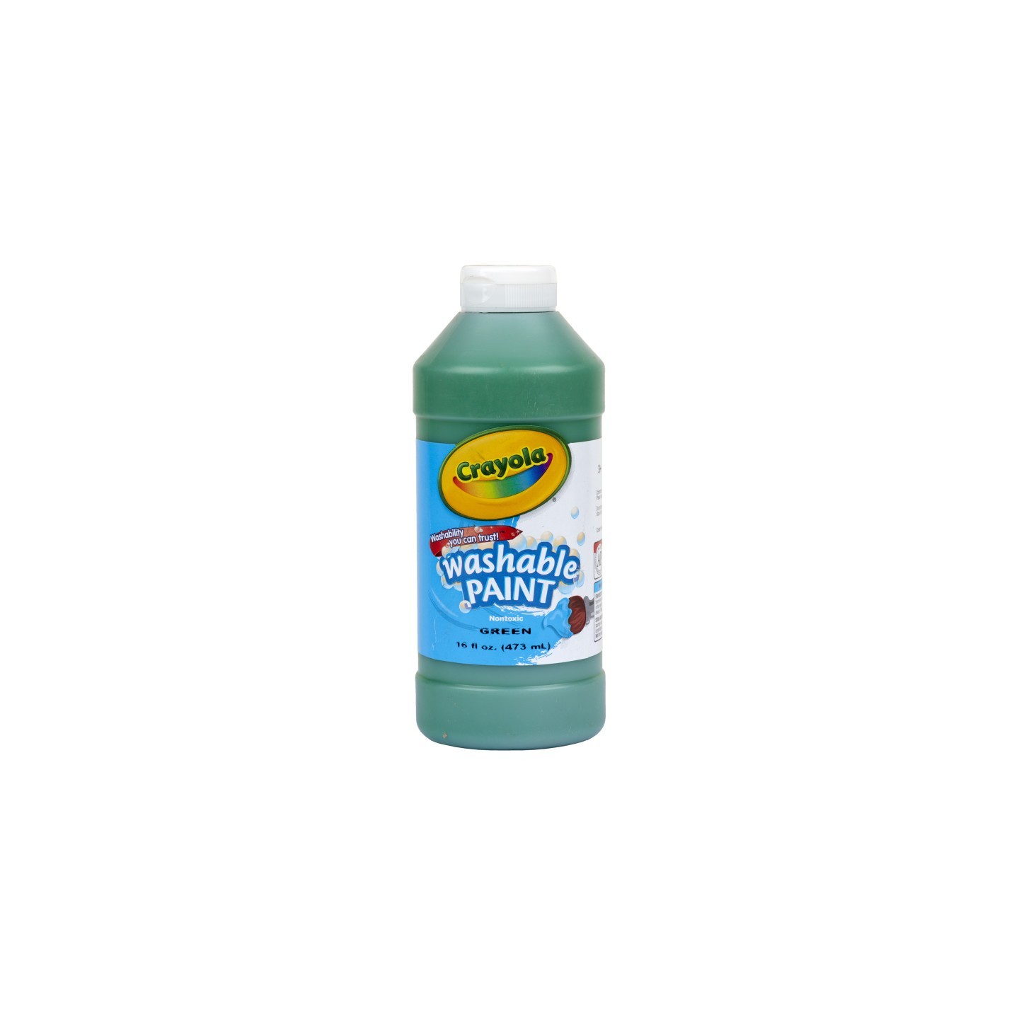 Crayola® Washable Paint, Green, 16 oz.