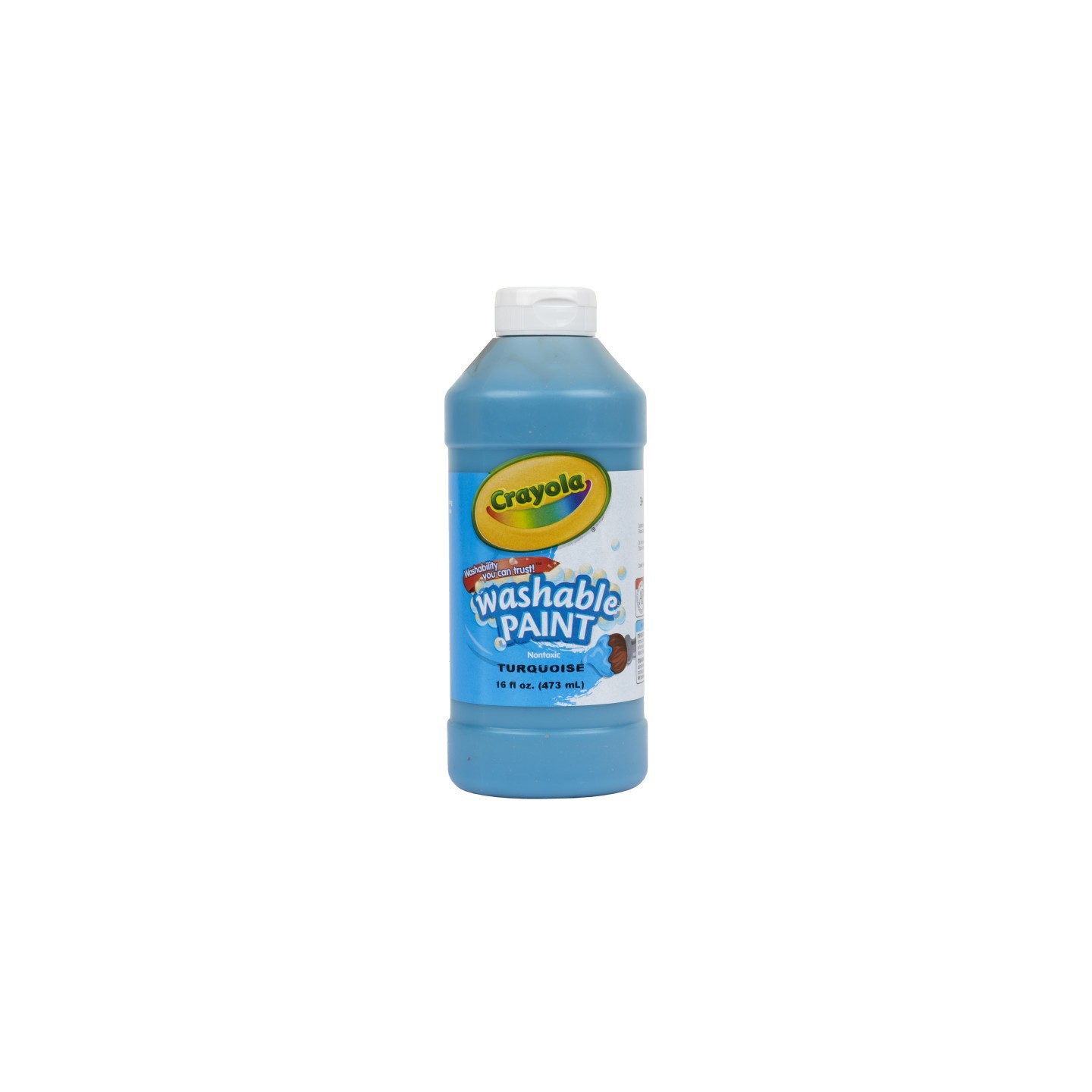 Crayola® Washable Paint, Turquoise, 16 oz.