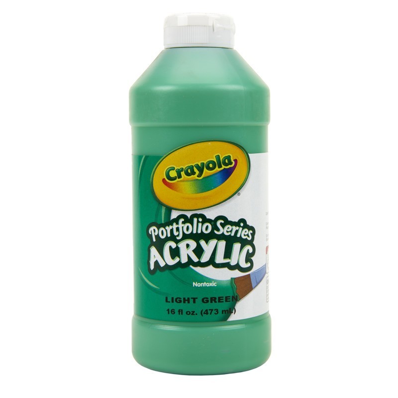 Crayola® Portfolio Series Acrylic Paint, 16 oz., Light Green