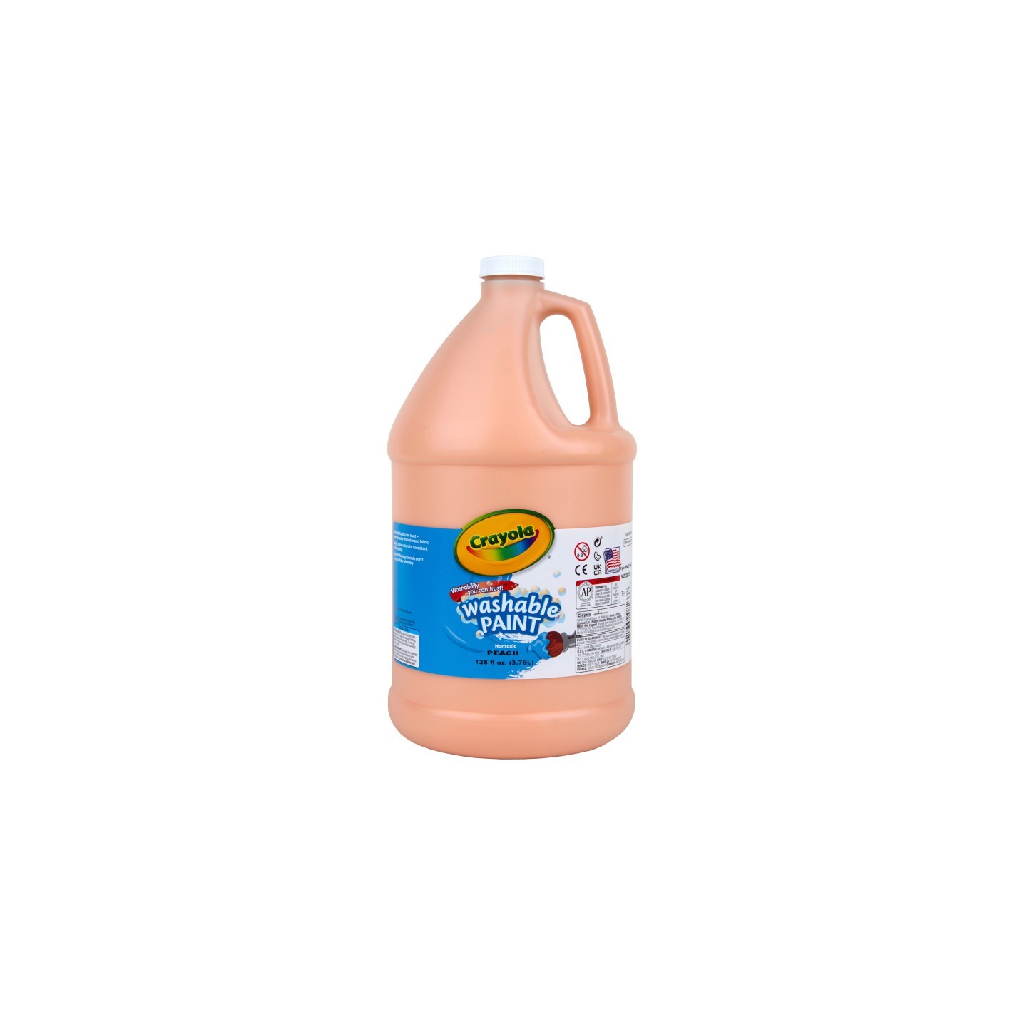 Crayola® Washable Paint, Peach, Gallon