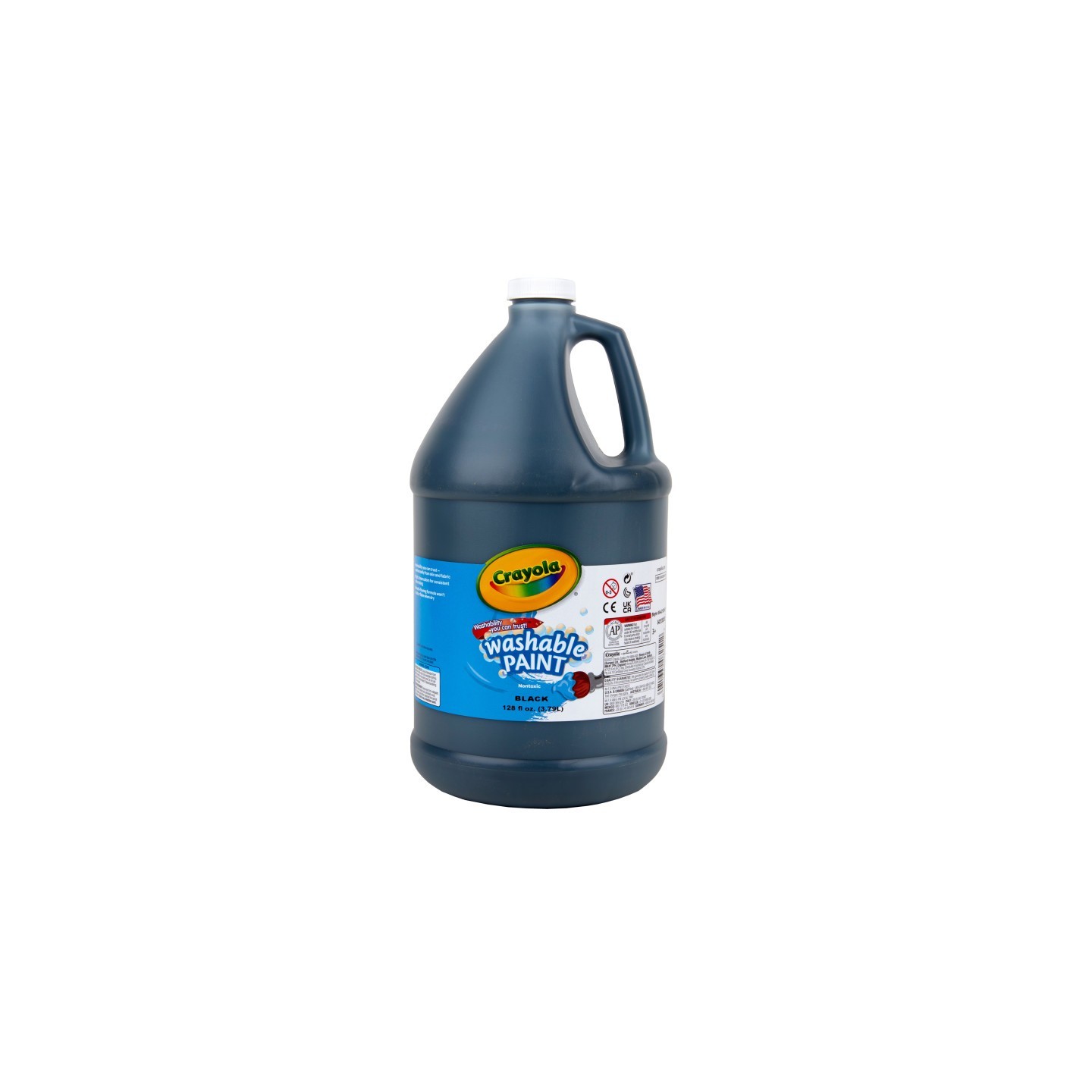 Crayola® Washable Paint, Black, Gallon