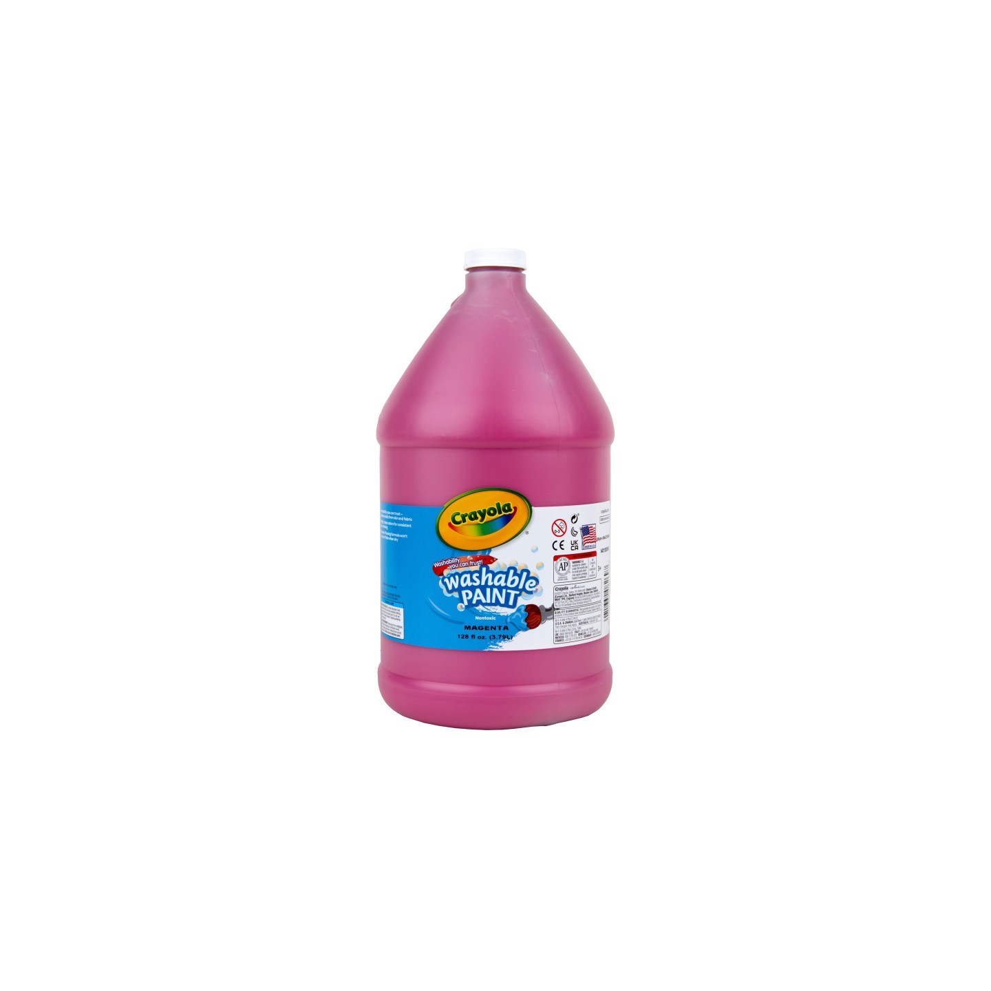 Crayola® Washable Paint, Magenta, Gallon