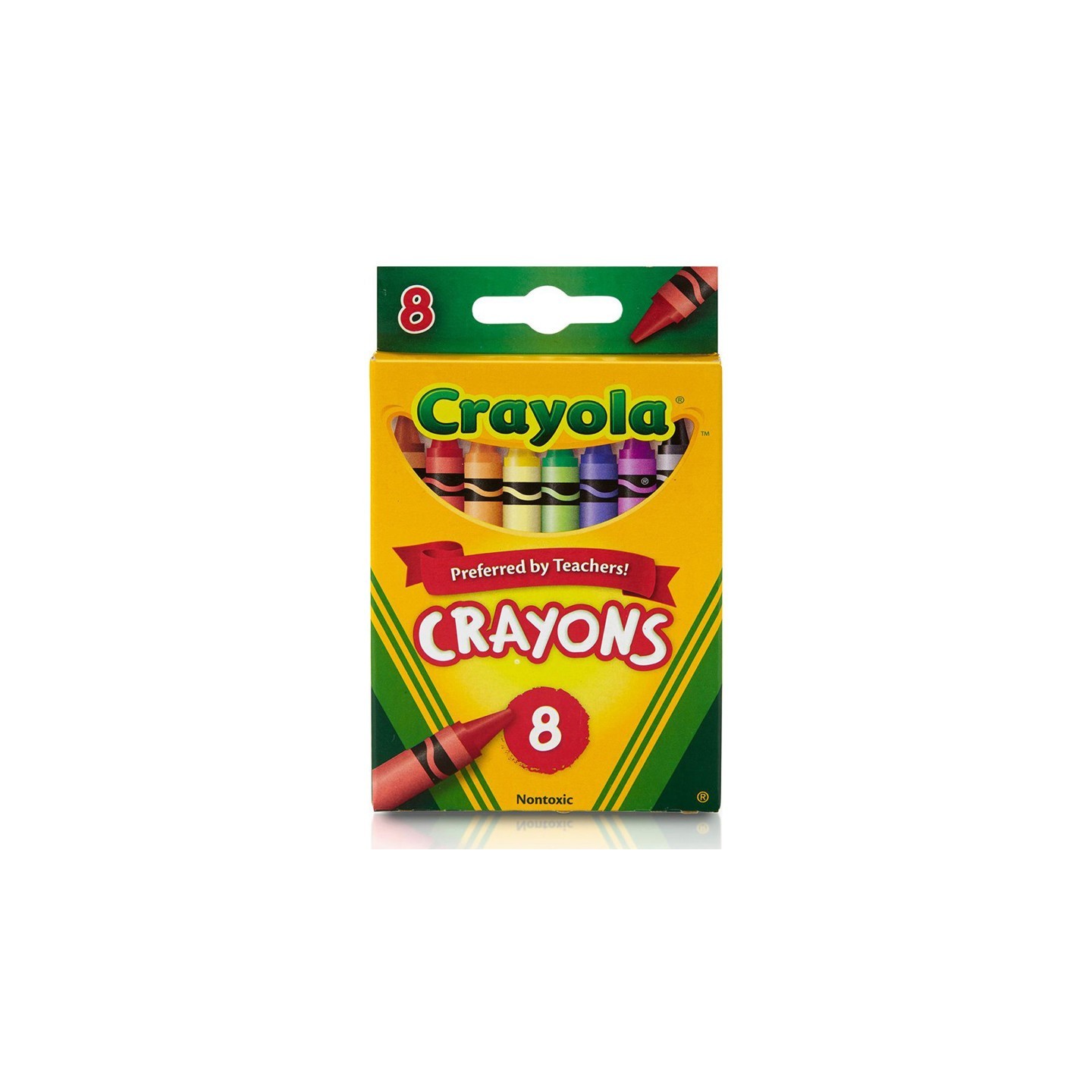 Crayola® Crayons, Regular Size, 8 Colors