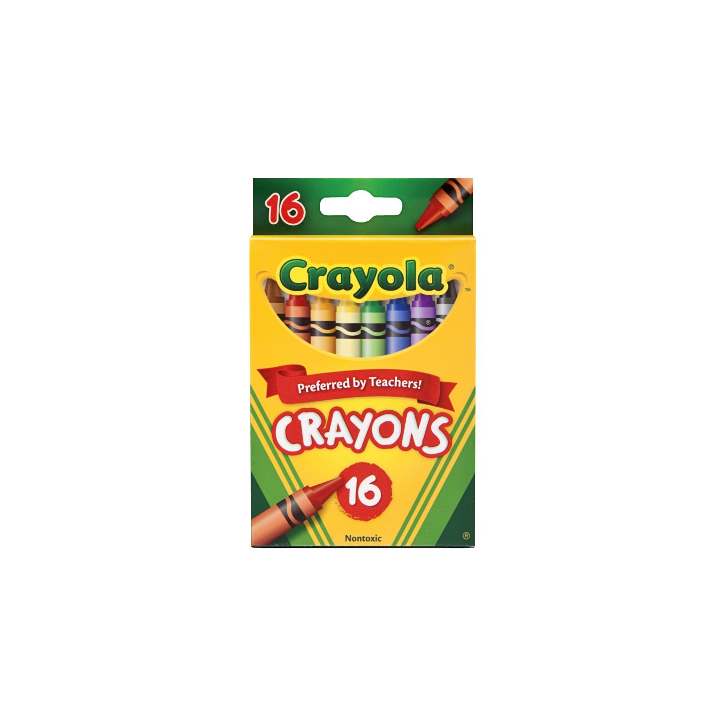 Crayola® Crayons, Regular Size, 16 Colors