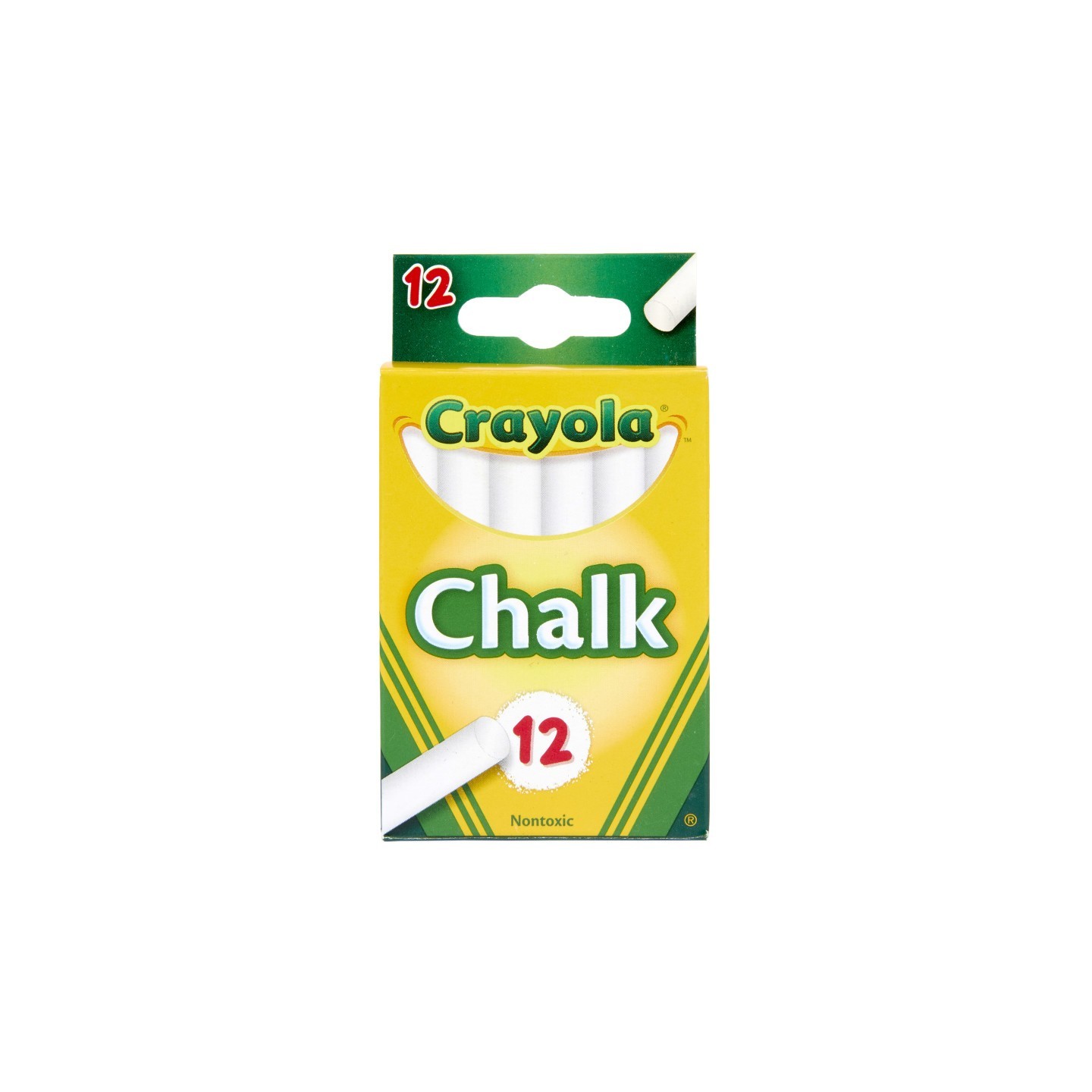 Crayola® White Chalk Sticks, 12 Count
