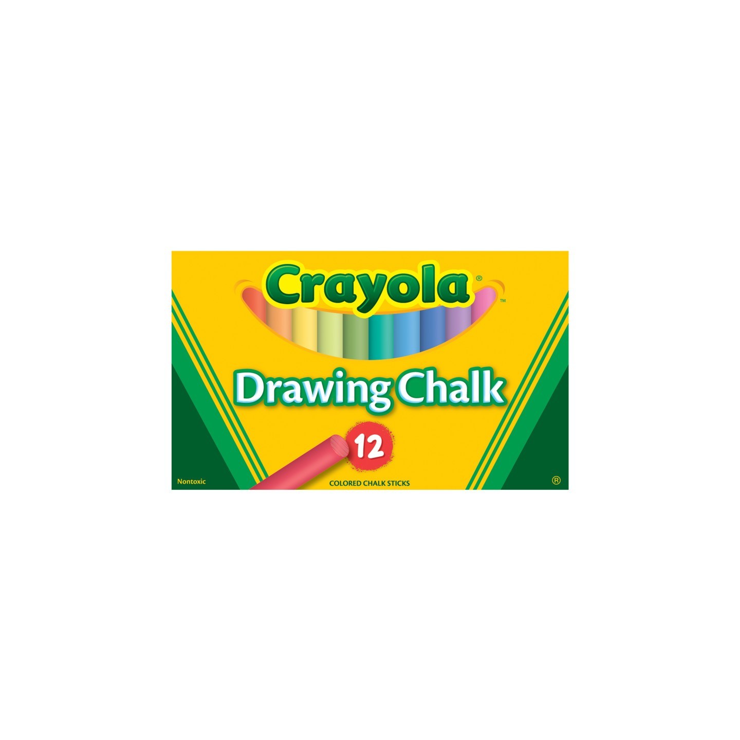 Crayola® Colored Drawing Chalk, 12 Colors