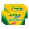Crayola® Colored Drawing Chalk, 12 Colors Per Pack, 6 Packs