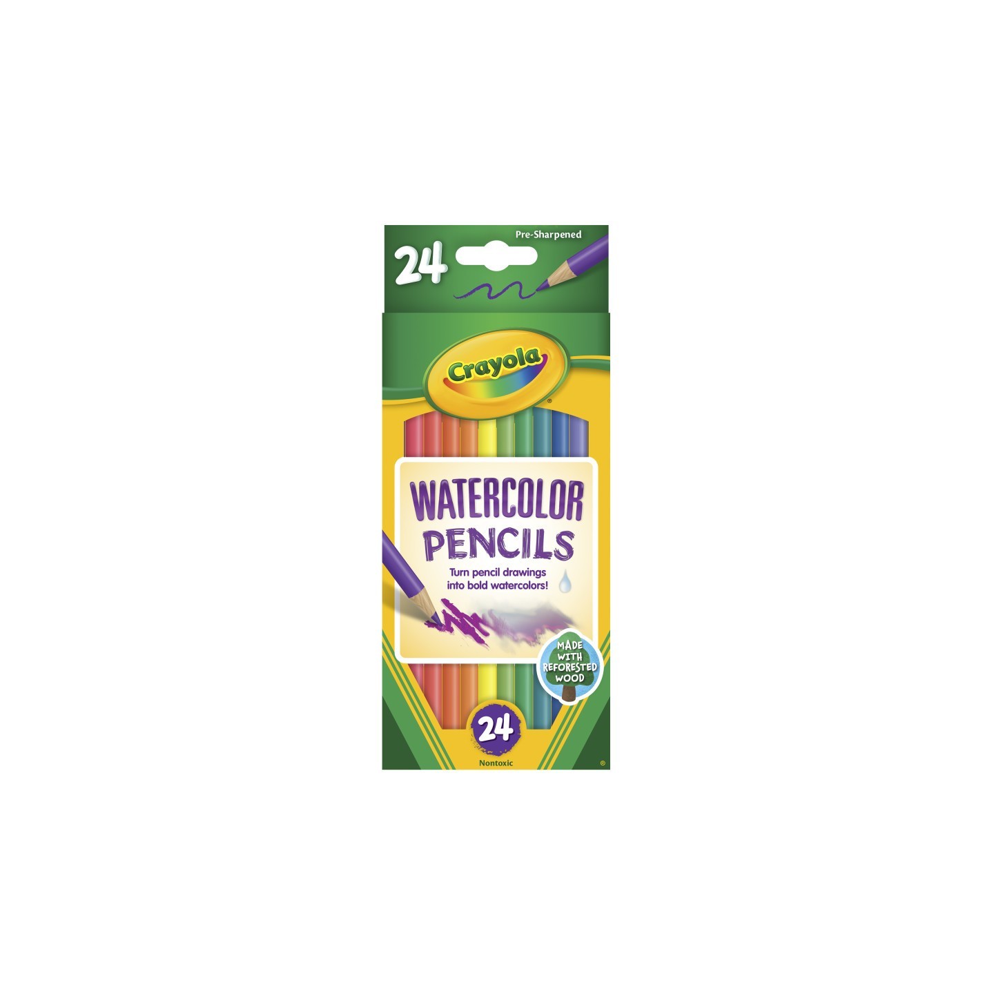 Crayola® Watercolor Pencils, 24 Count