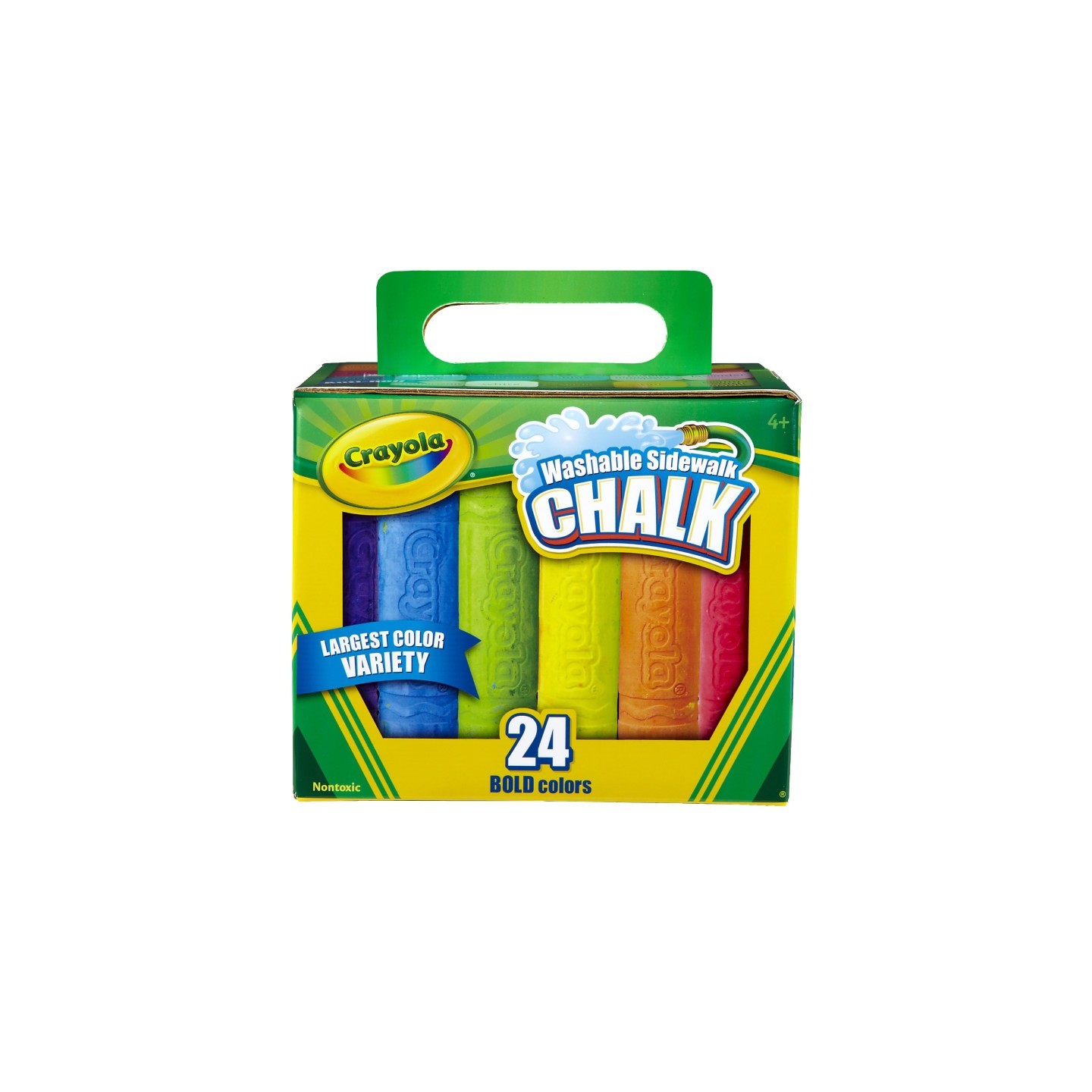 Crayola® Washable Sidewalk Chalk, 24 Colors