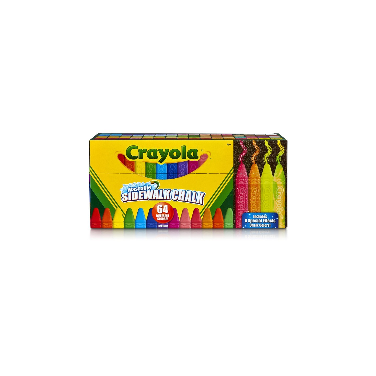Crayola® Ultimate Washable Sidewalk Chalk, 64 Count