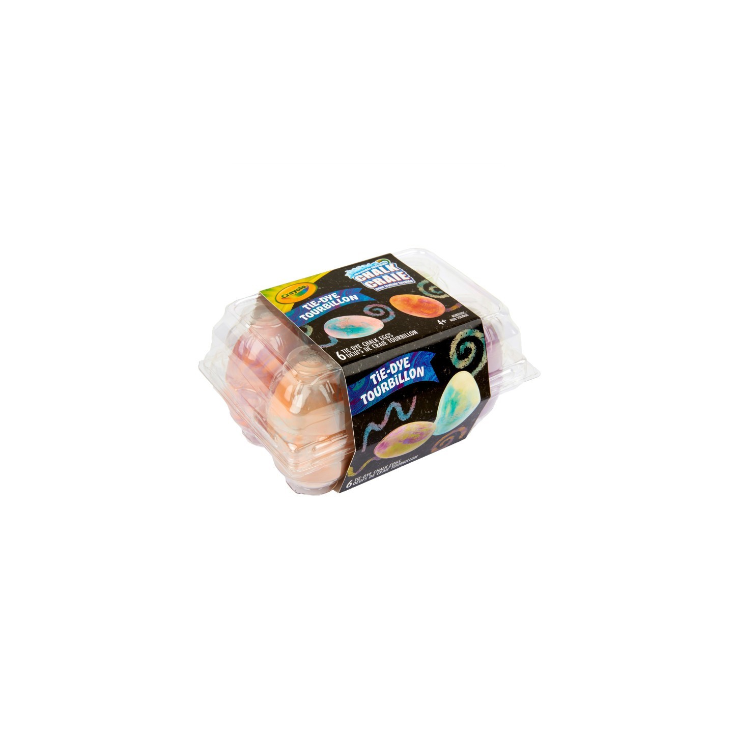 Crayola® Tie Dye Egg Chalk, 6 Count