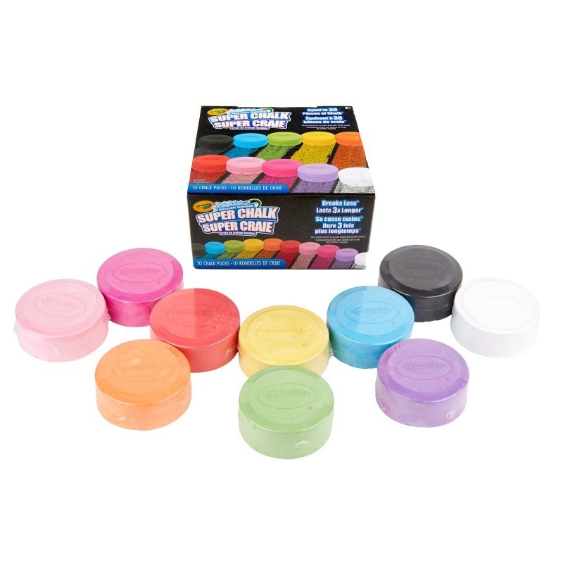 Crayola® Super Chalk, 10 Count