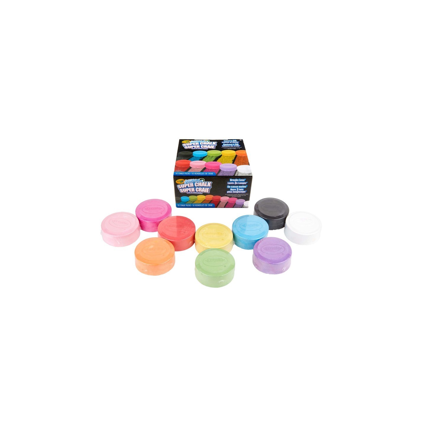 Crayola® Super Chalk, 10 Count
