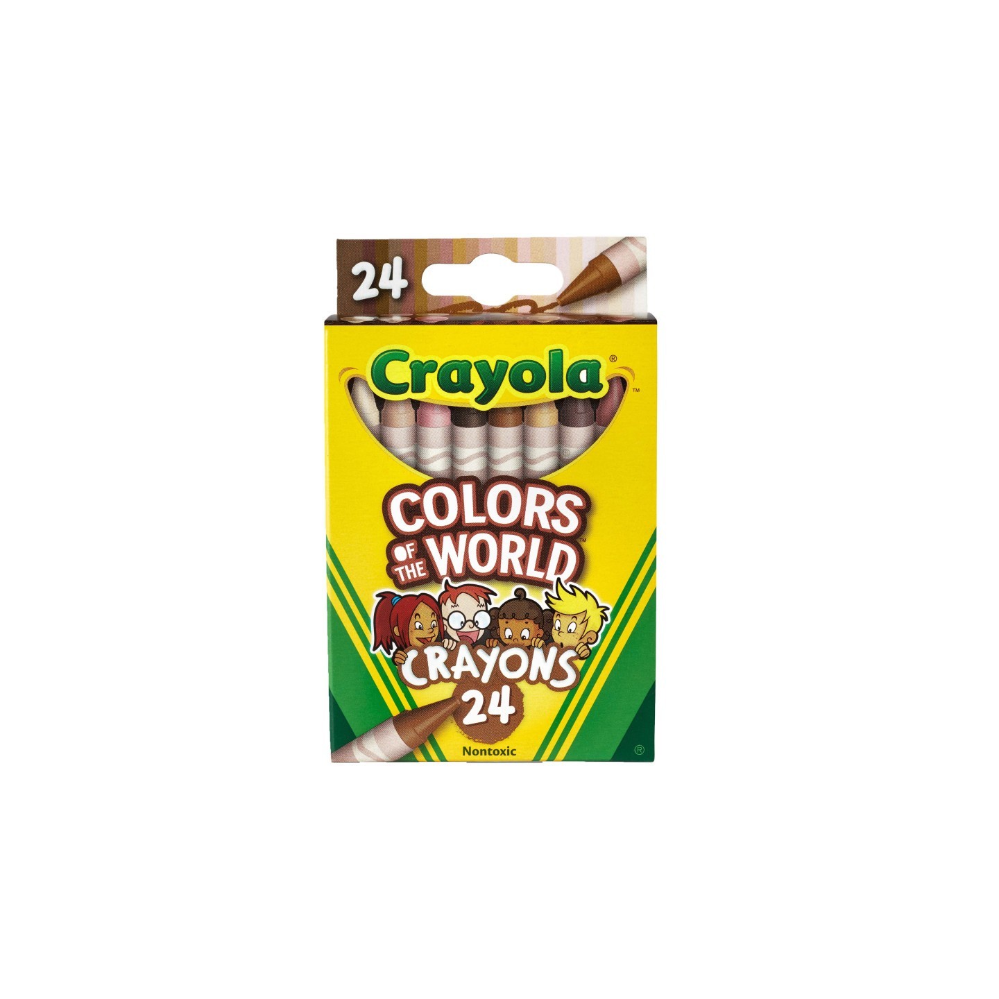 Crayola® Colors of the World Crayons, 24 Colors