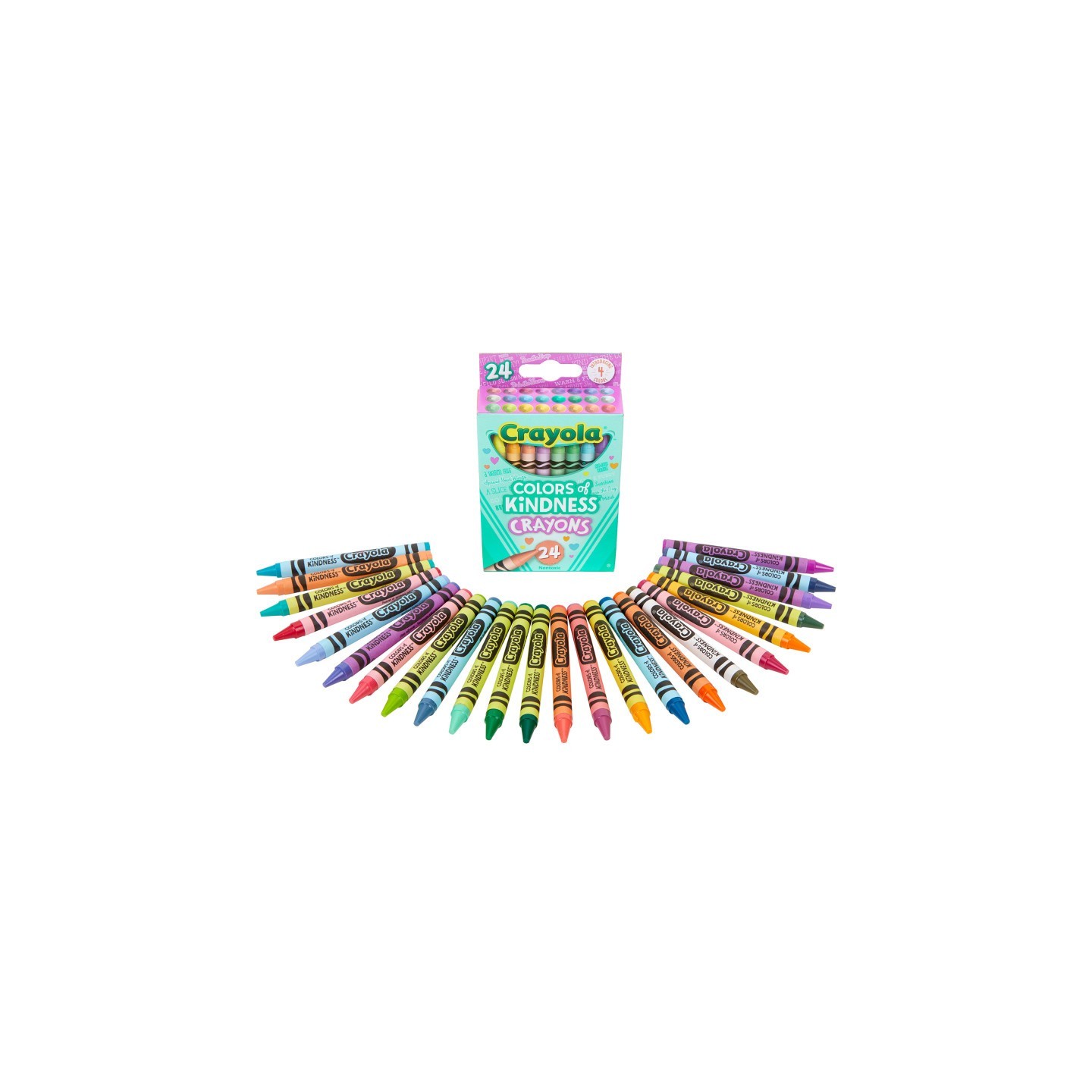 Crayola® Colors of Kindness Crayons, Pack of 24