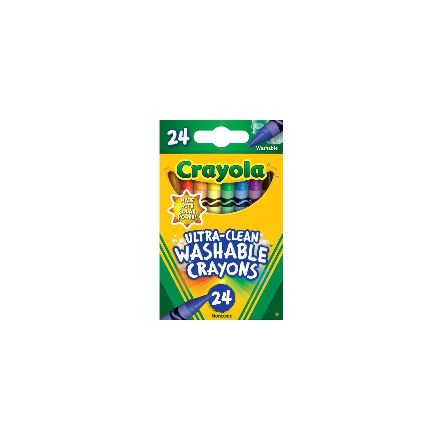 Crayola® Ultra-Clean Washable Crayons, 24 Count