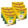 Crayola® Single Color Bulk Crayons, Regular Size, Peach, 12 Per Pack, 6 Packs