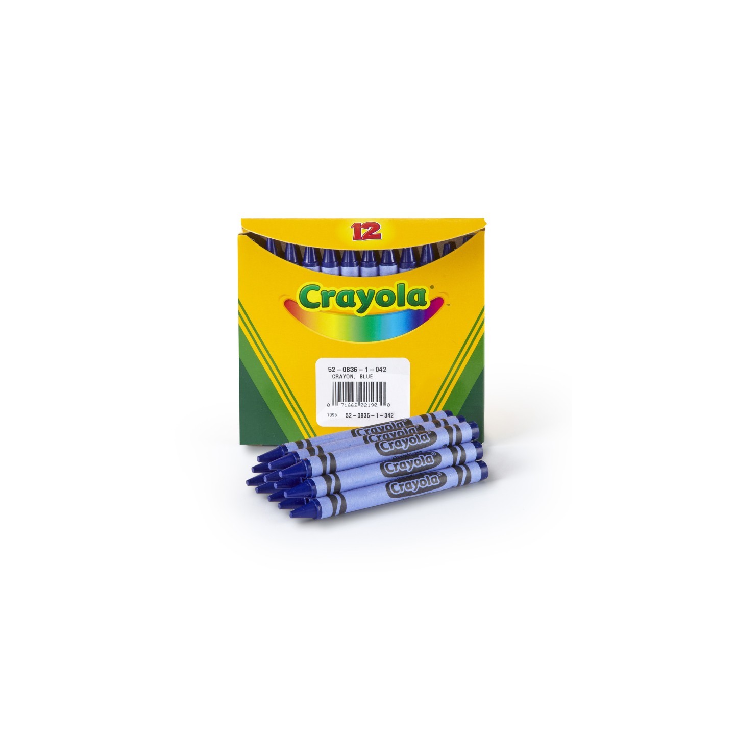 Crayola® Single Color Bulk Crayons, Regular Size, Blue, 12 Count