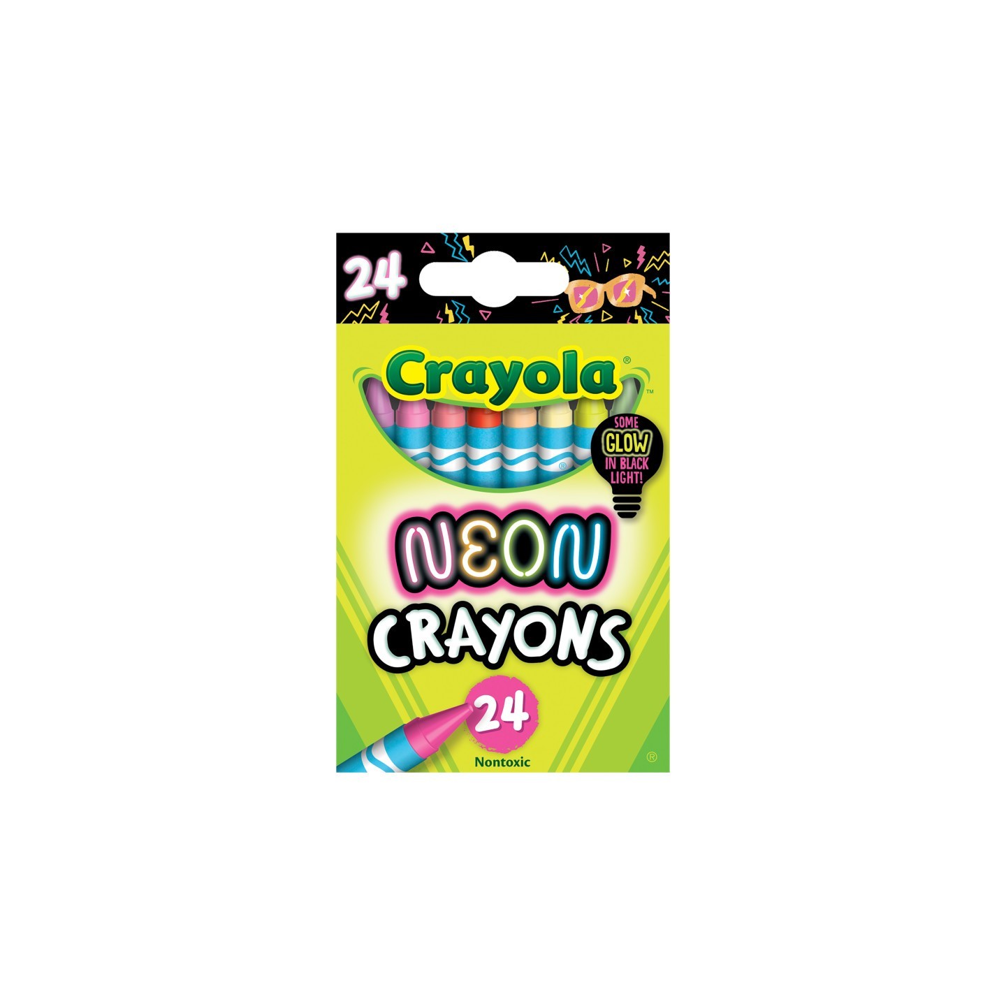 Crayola® Neon Crayons, 24 Colors