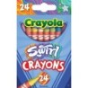 Crayola® SWIRL Crayons, 24 Count
